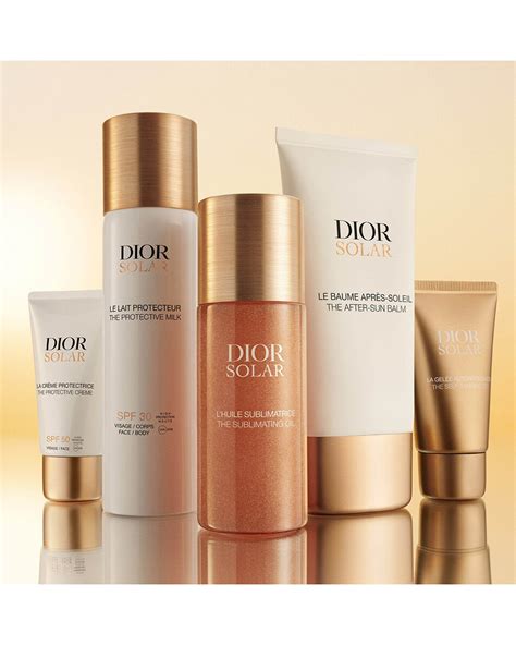 Dior Solar Gelée Autobronzante: zelfbruiner gezicht & lichaam.